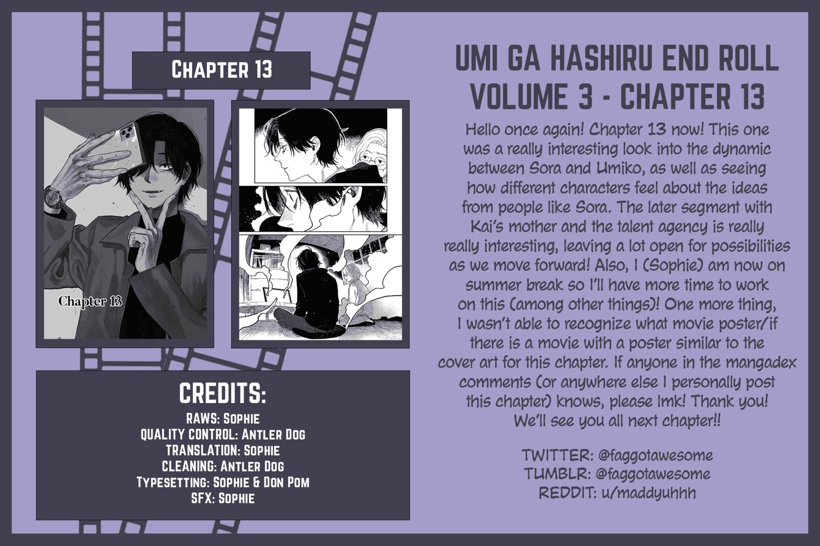 Umi Ga Hashiru End Roll 13 29