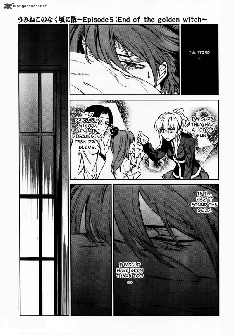 Umineko No Naku Koro Ni Chiru Episode 5 End Of The Golden Witch 11 25