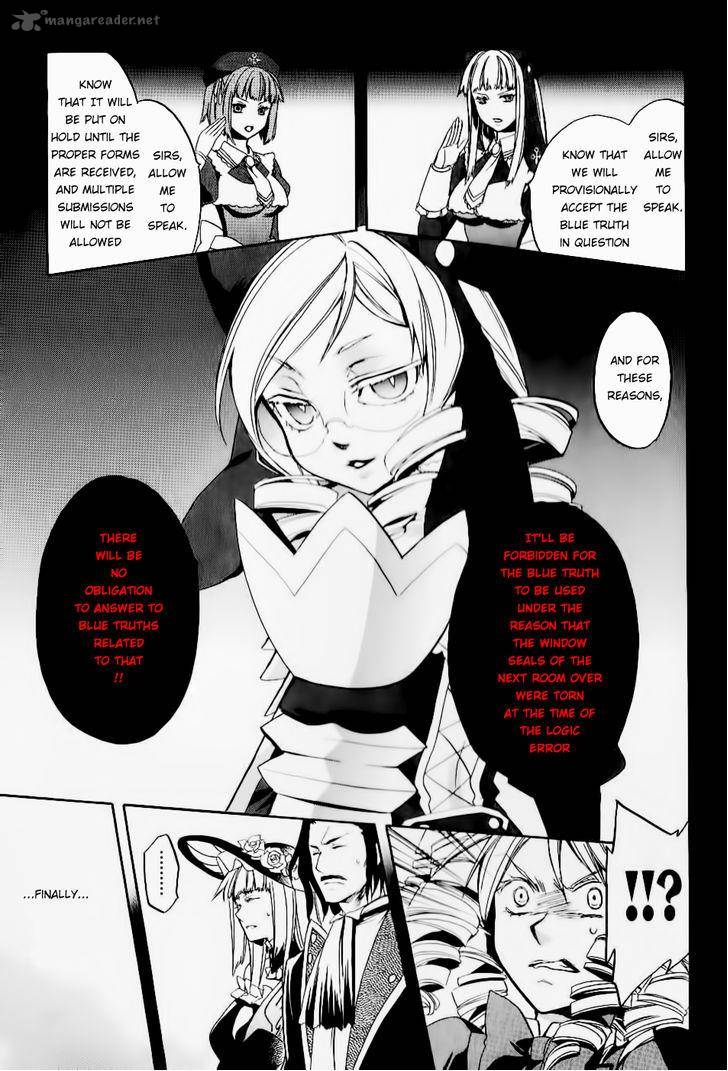 Umineko No Naku Koro Ni Chiru Episode 6 Dawn Of The Golden Witch 20 24