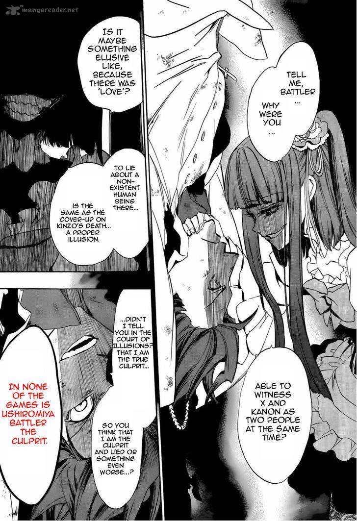 Umineko No Naku Koro Ni Chiru Episode 8 Twilight Of The Golden Witch 18 19