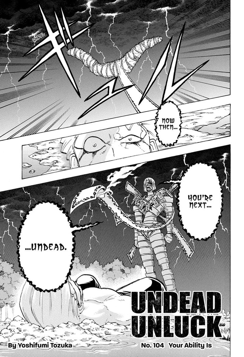Undead Unluck 104 1
