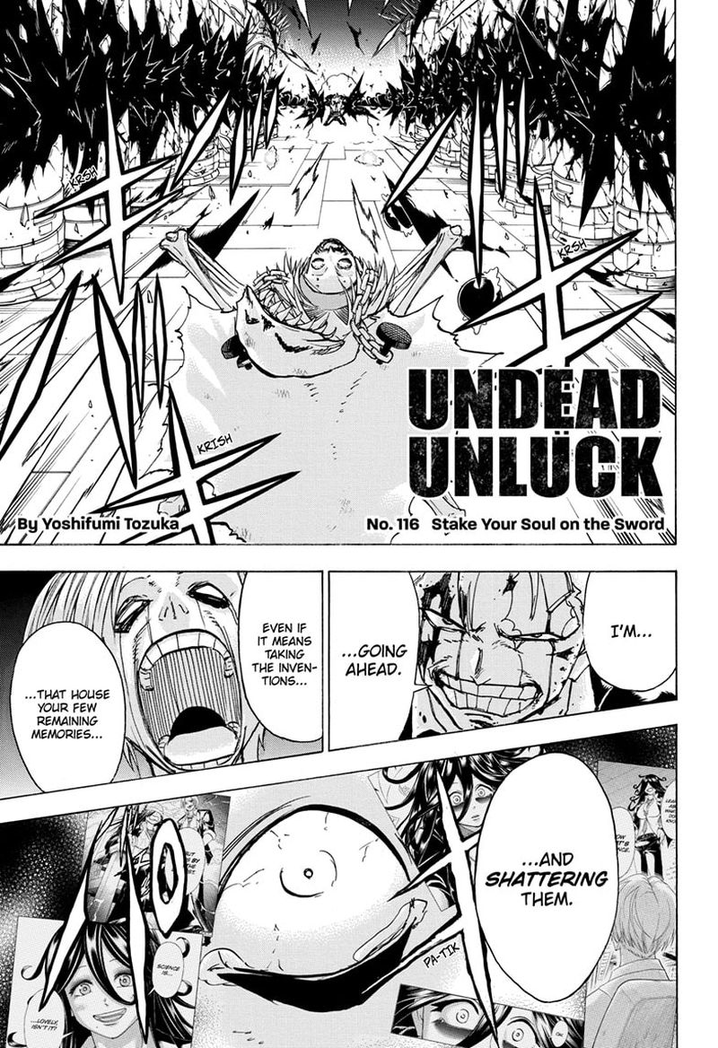 Undead Unluck 116 1