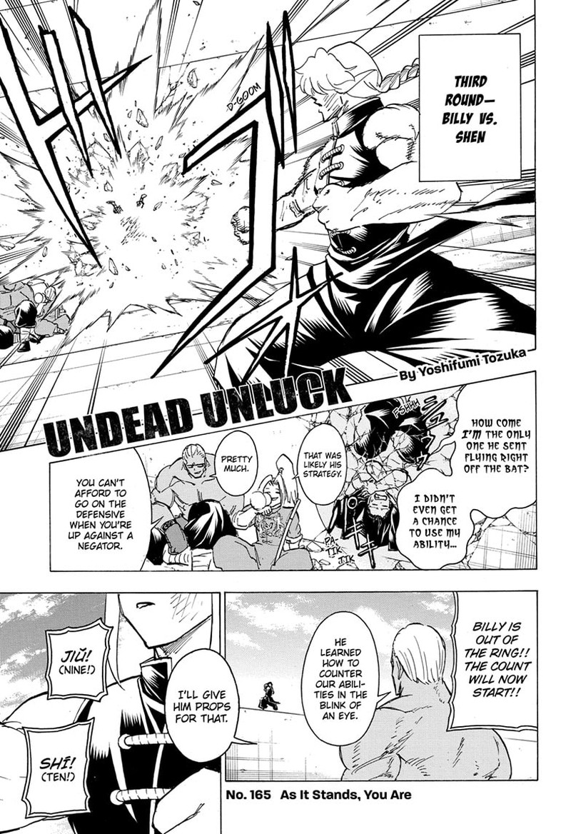 Undead Unluck 165 1