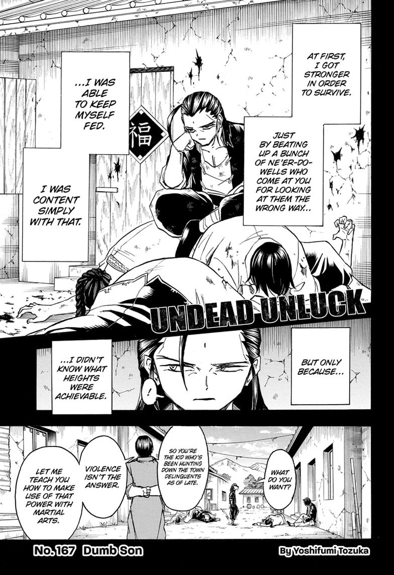 Undead Unluck 167 1