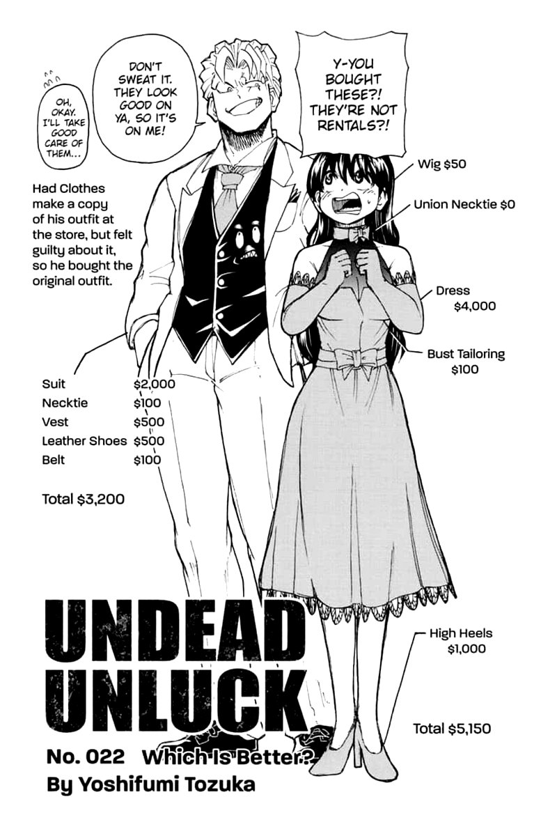 Undead Unluck 22 1