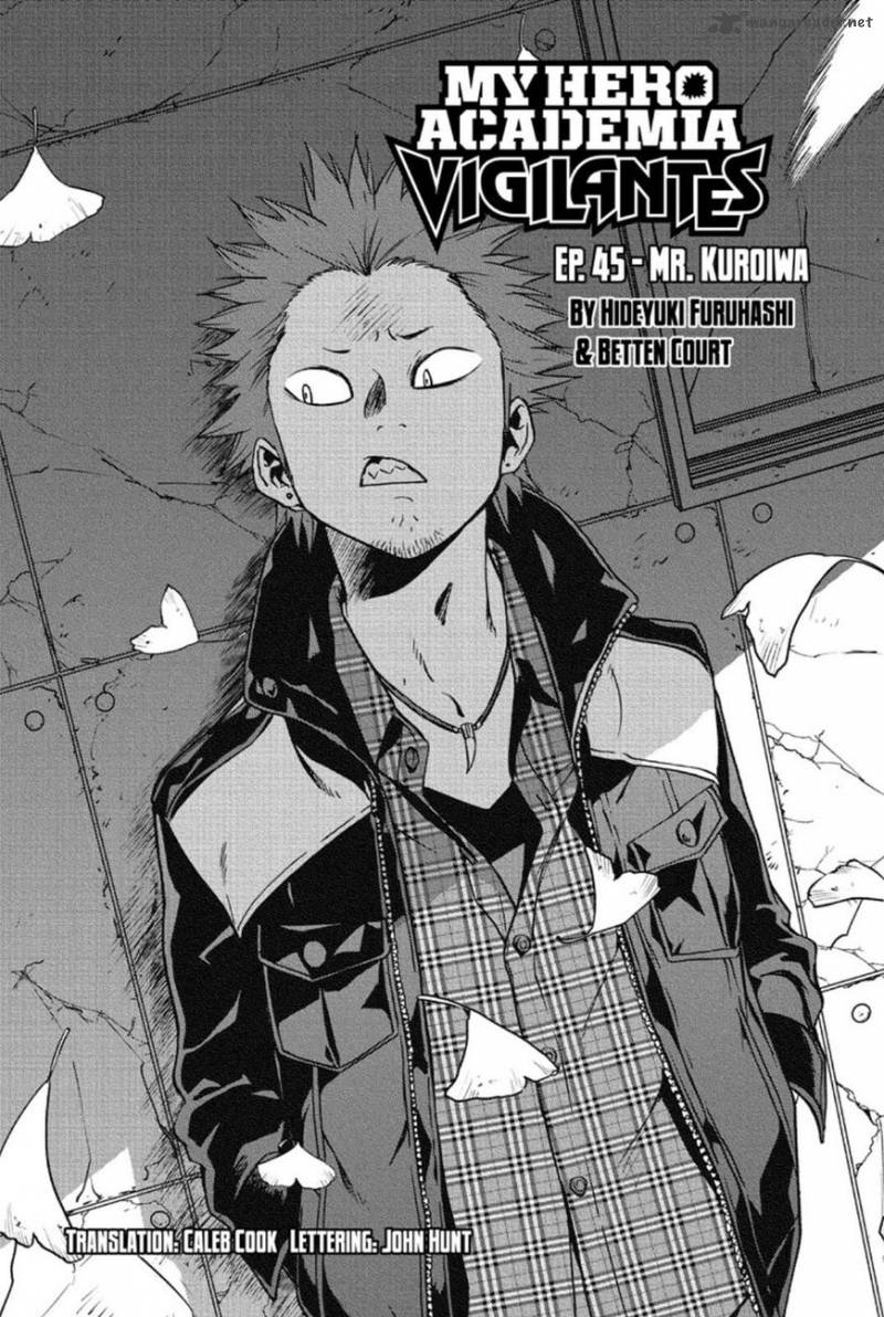 Vigilante Boku No Hero Academia Illegals 45 1