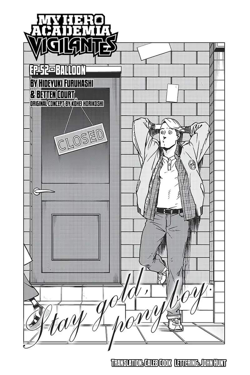 Vigilante Boku No Hero Academia Illegals 52 1
