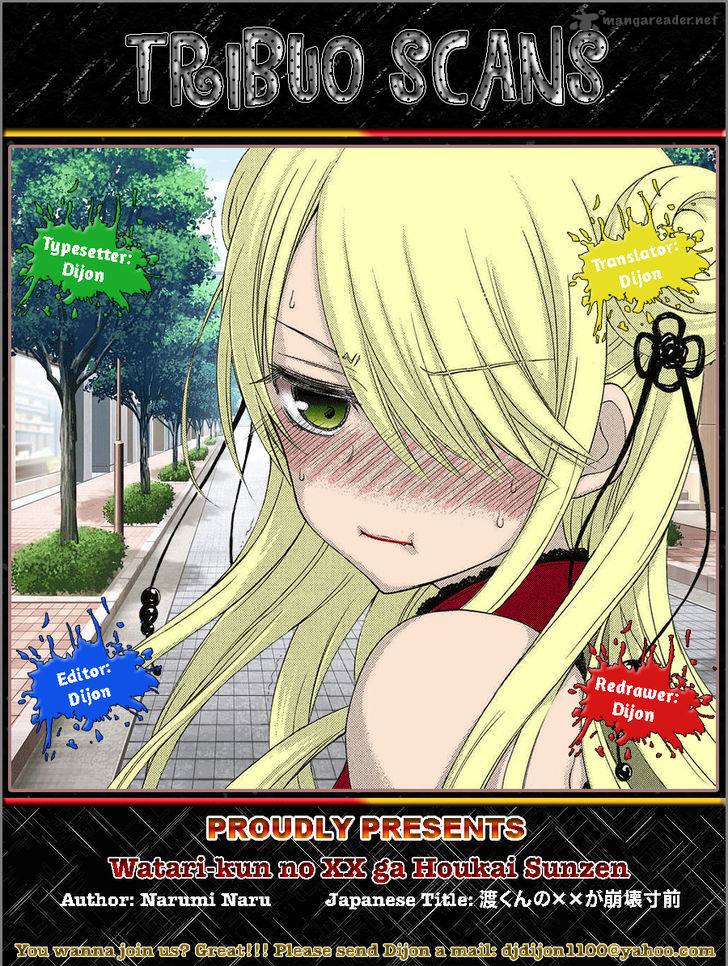 Watari Kun No Xx Ga Houkai Sunzen 30 36