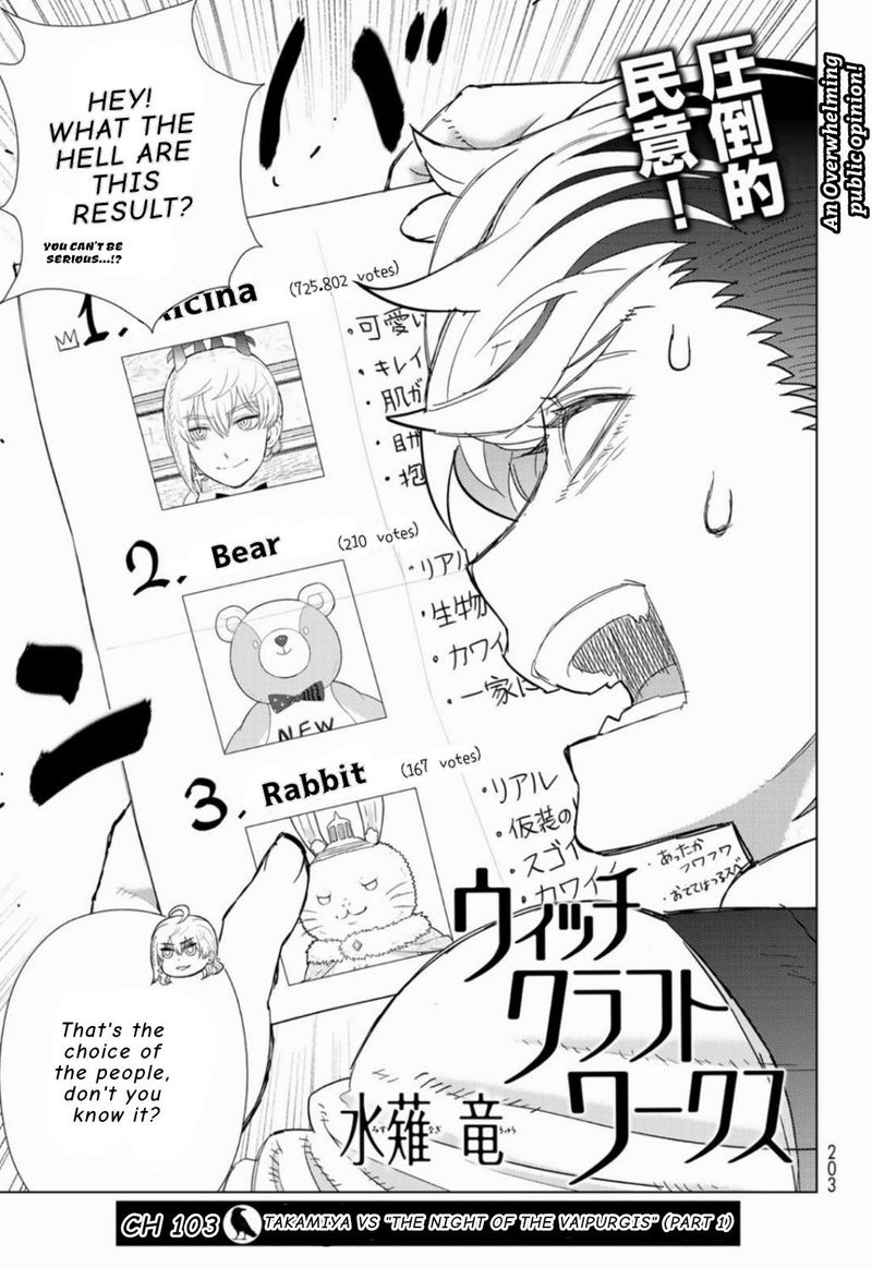 Witch Craft Works 103 3