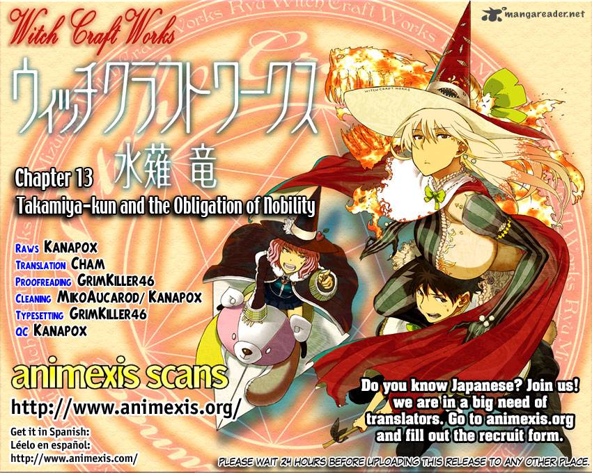 Witch Craft Works 13 1