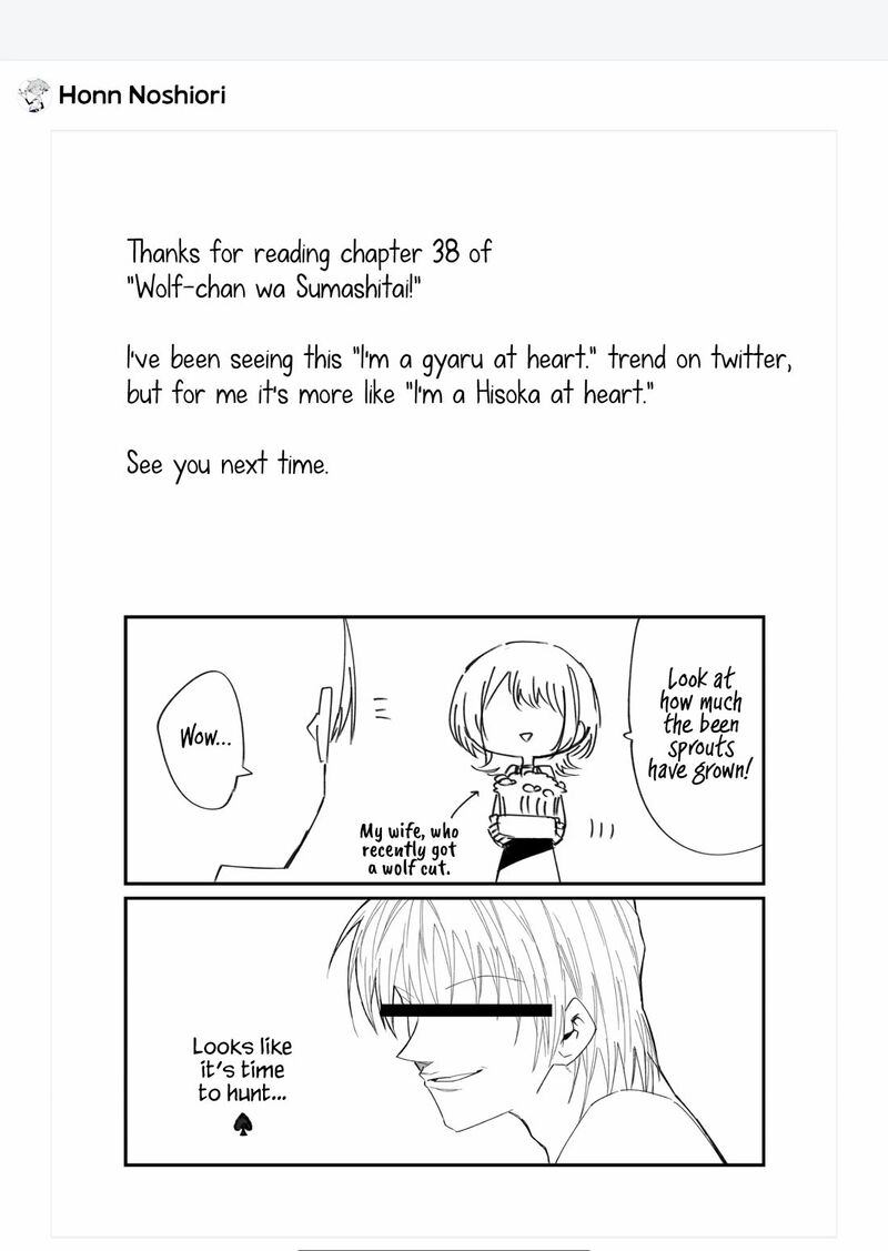 Wolf Chan Wa Sumashitai 38 11