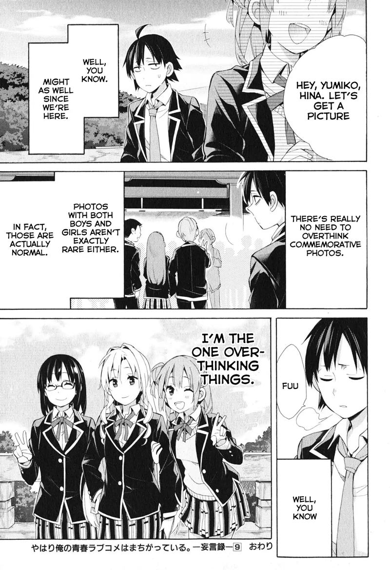 Yahari Ore No Seishun Rabukome Wa Machigatte Iru Mougenroku 42 51