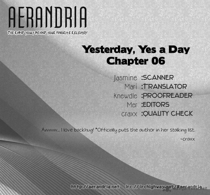 Yesterday Yes A Day 6 3