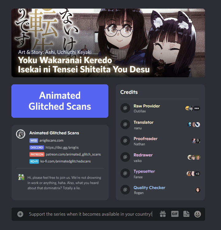 Yoku Wakaranai Keredo Isekai Ni Tensei Shiteita You Desu 72 1
