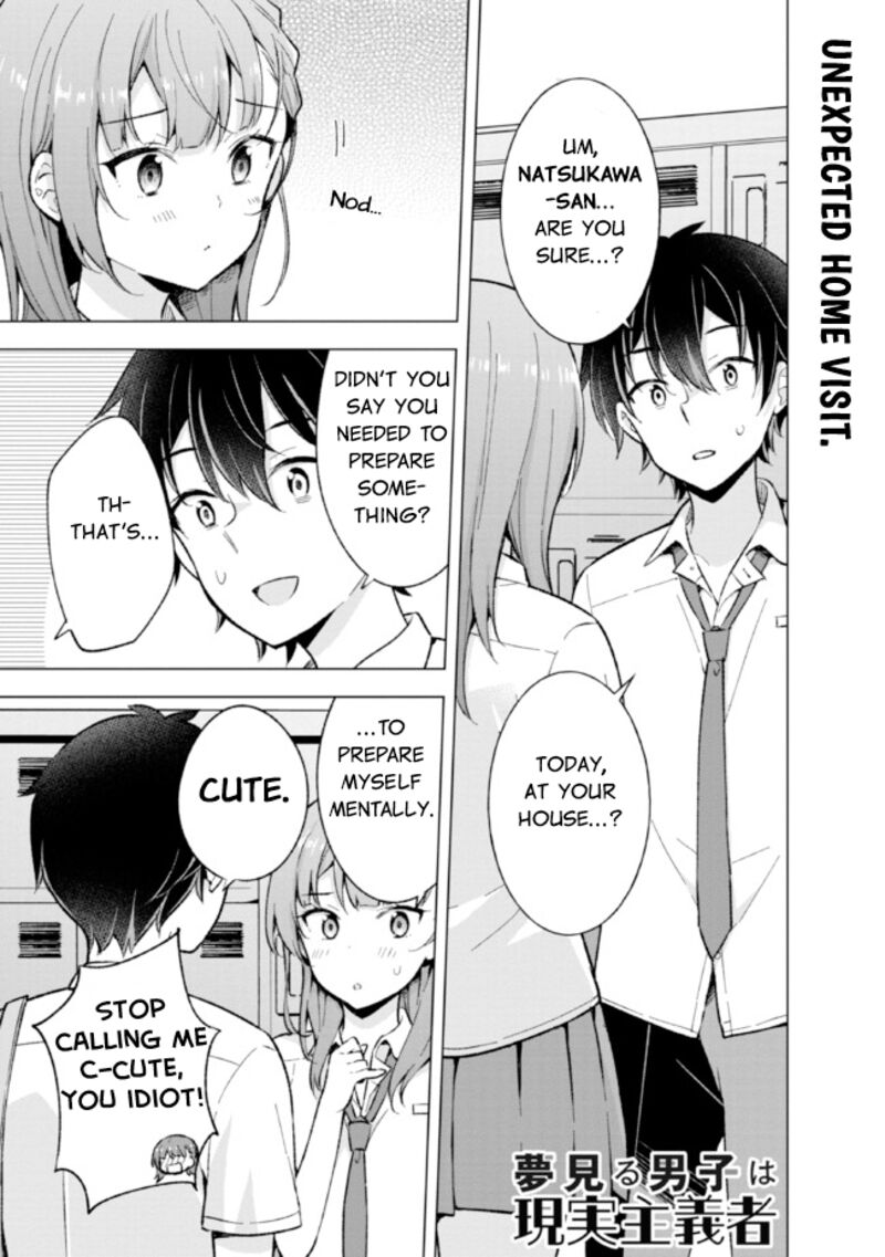 Yume Miru Danshi Wa Genjitsushugisha 17 1