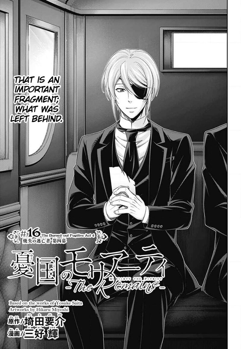 Yuukoku No Moriarty The Remains 16 2