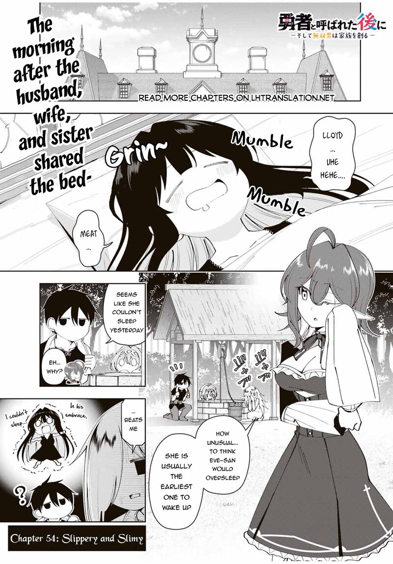 Yuusha To Yobareta Nochi Ni Soshite Musou Otoko Wa Kazoku Wo Tsukuru 54 1