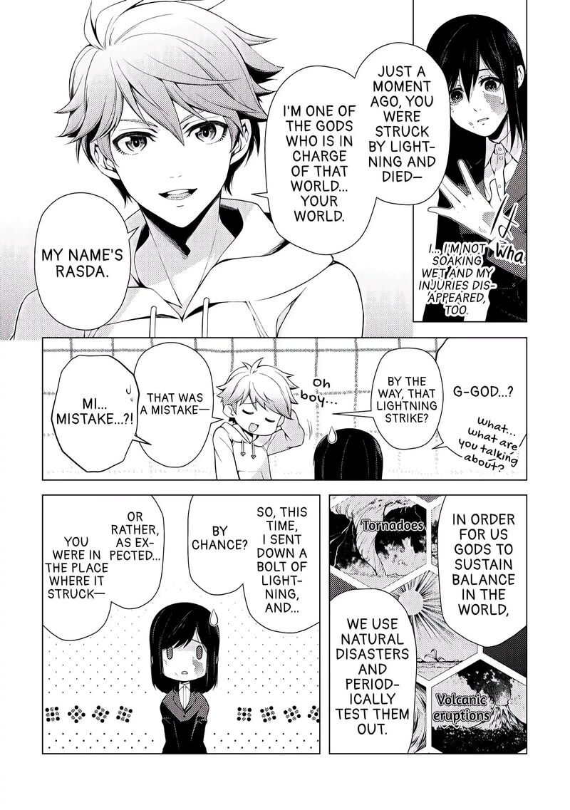 Zensei De Tsurai Omoi O Shita No De Kamisama Ga Shazai Ni Kimashita 1 7