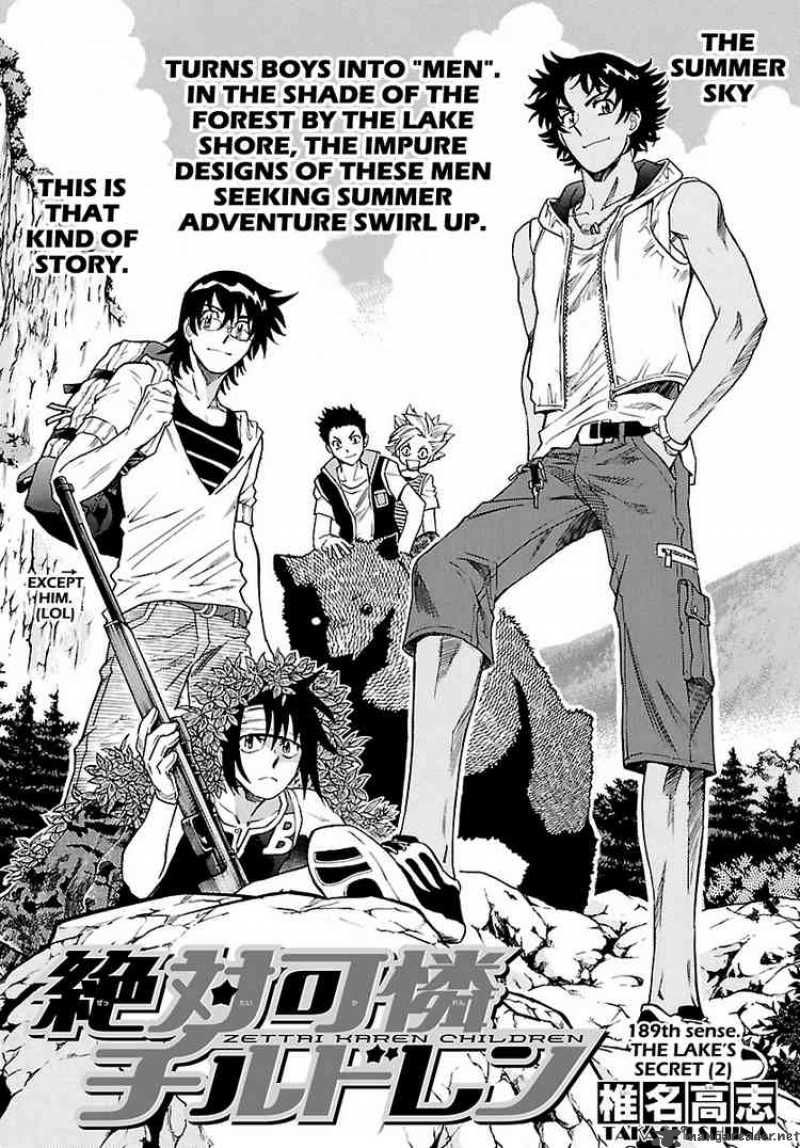 Zettai Karen Children 189 2