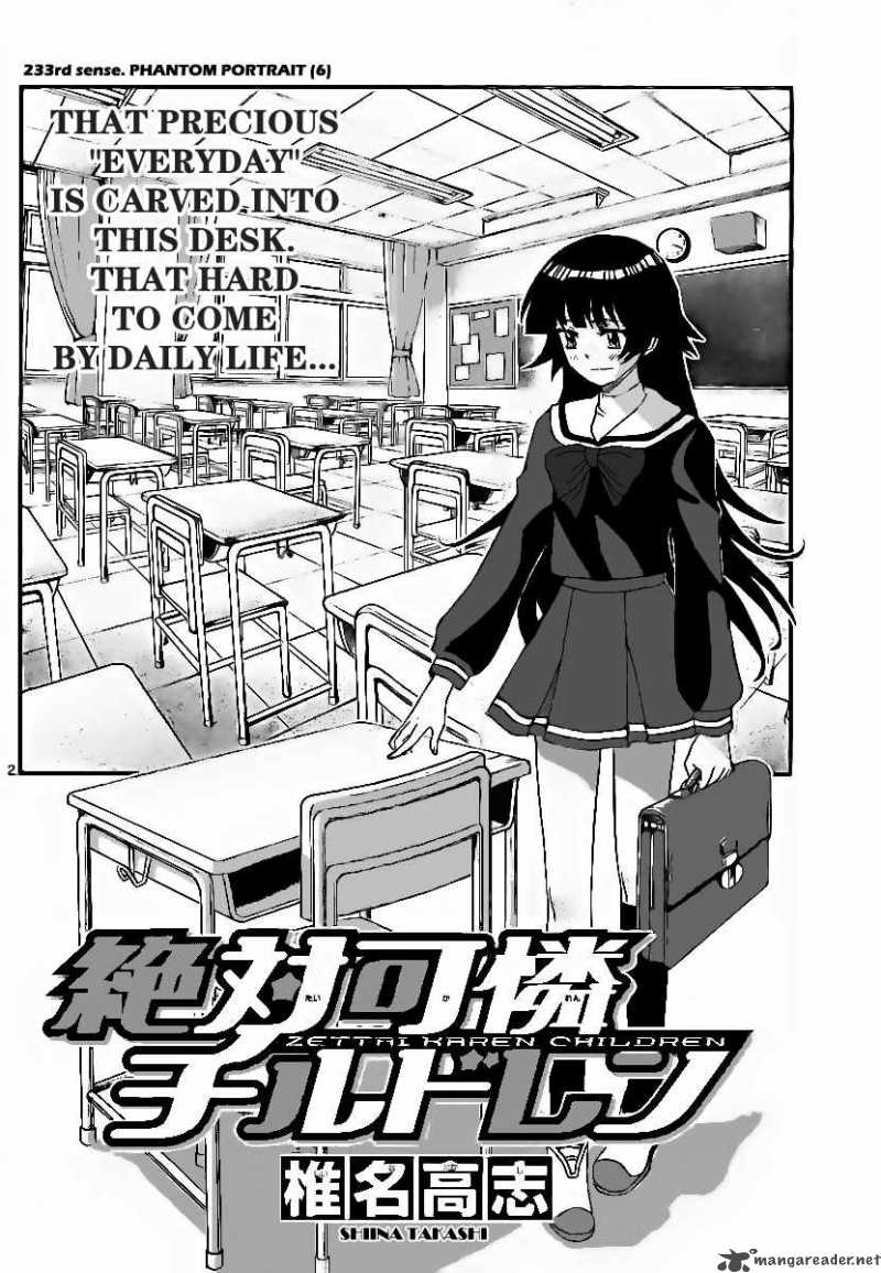 Zettai Karen Children 233 2