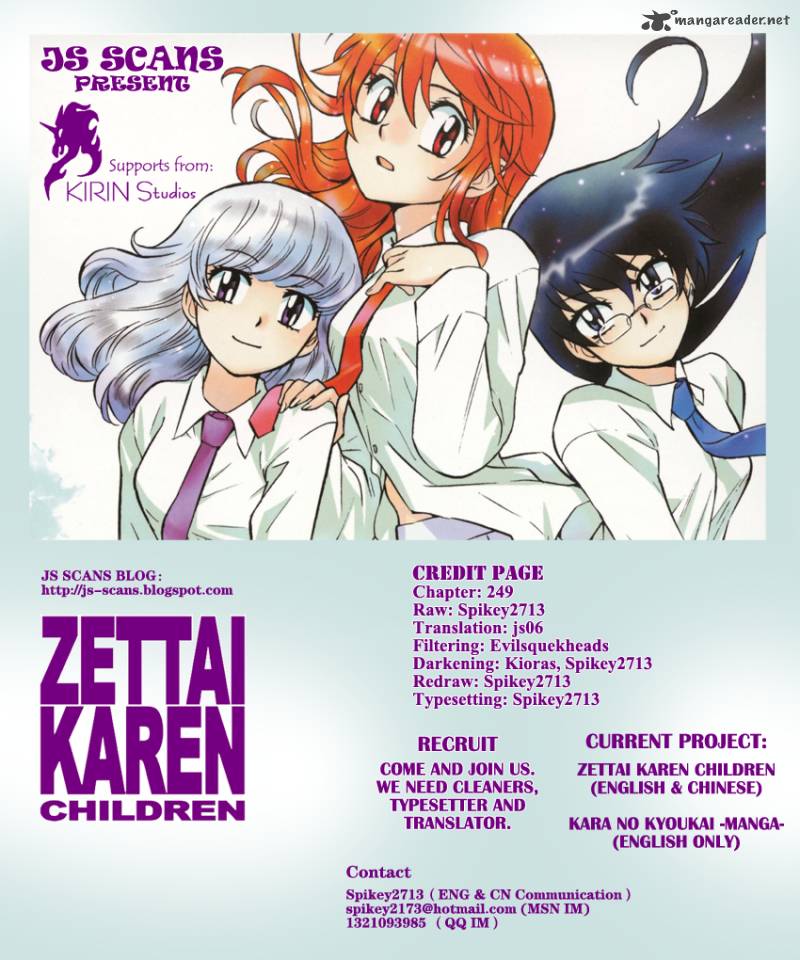 Zettai Karen Children 249 19