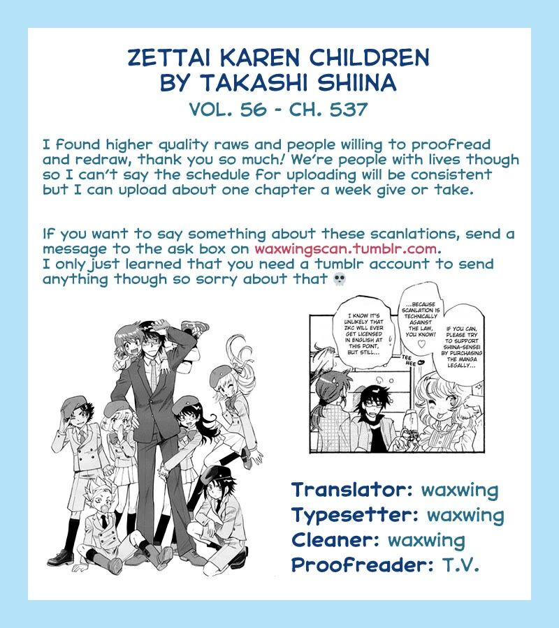 Zettai Karen Children 537 1