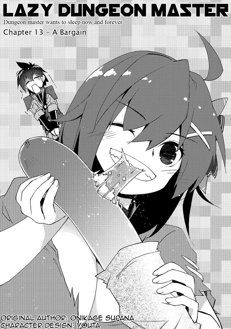 Zettai Ni Hatarakitakunai Dungeon Master Ga Damin Wo Musaboru Made 13 2