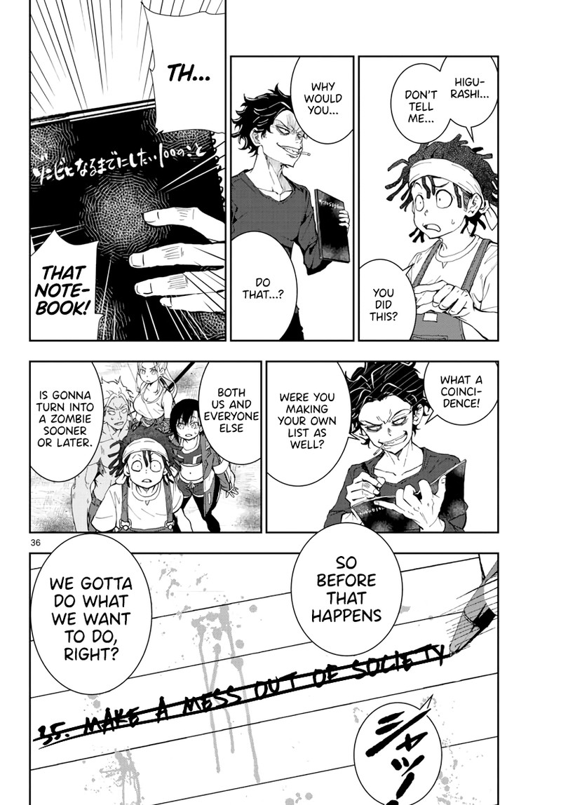 Zon 100 Zombie Ni Naru Made Ni Shitai 100 No Koto 17 32